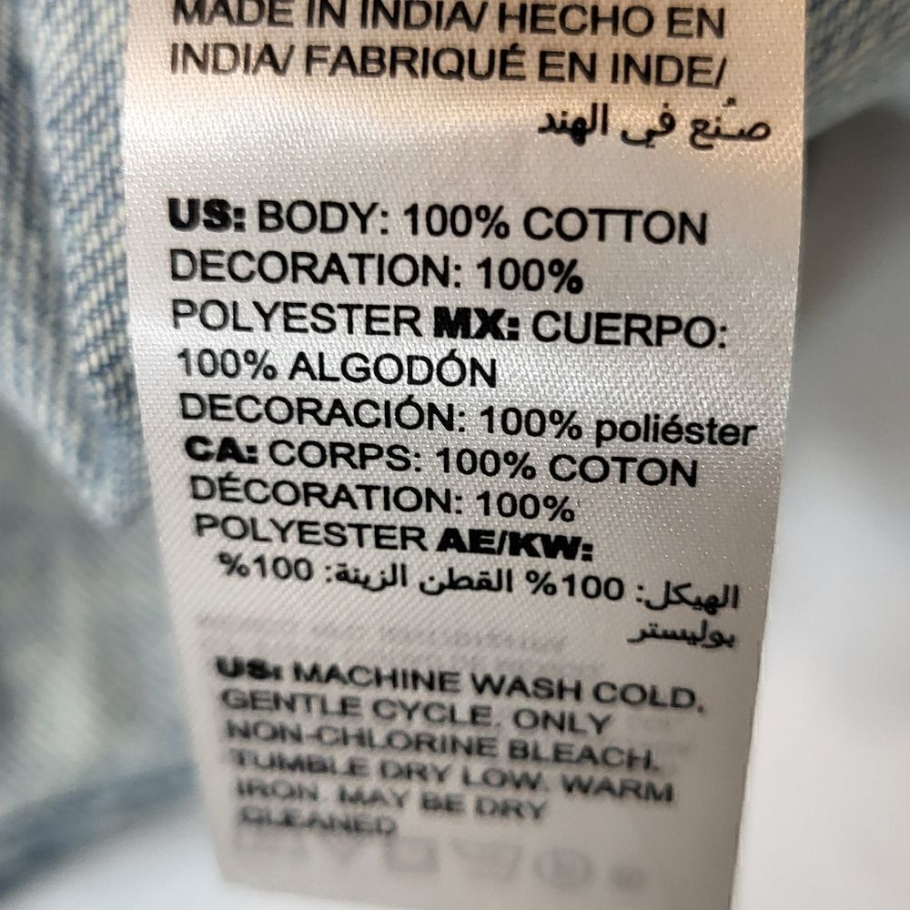 Chico's Denim Embroidered Jean Jacket - Picture 11 of 11